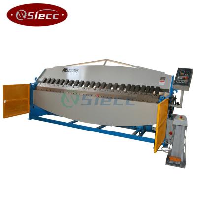 China 6*3200mm Industrial Hydraulic Sheet Metal Brake CNC Folder Machine for sale