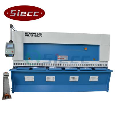 China QC11K-8*6000 Automatic CNC Hydraulic Guillotine Shearing Machine zu verkaufen