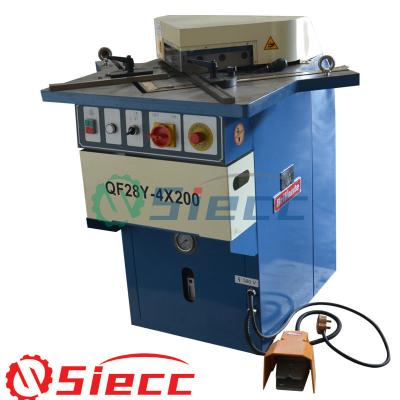 China Hydraulic Corner Notching Machine Tube Notcher Cutting Machine for sale