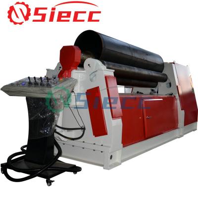 China W12s Slip Rolling Machine 4 Roller Siecc Hydraulic Rolling Machine for sale