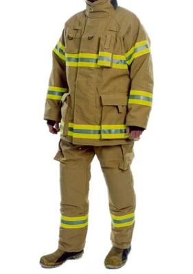 China En469 Certified Waterproof Firefighters Uniform Flame - Resistant for sale