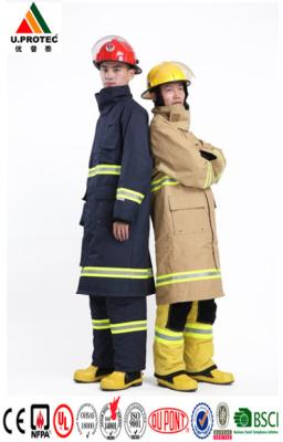 China Nomex Tough Fire Garment / Fire Uniform / Fire Suit for sale