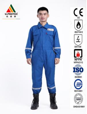 China Nomex Comfort Flame Retardant Coveralls / Workwears for Oil Field for sale