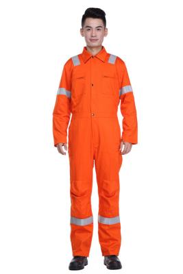 China FR Clothing Cotton Flame Retardant Coveralls , Heat Insulation Fire Resistant Suits for sale