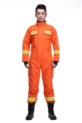 Китай Coverall Nomex теплостойкого желтого цвета одеяния спасения пожара борьба с огенм для газовой промышленности масла продается