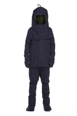 China Navy 40Cal Electric Arc Flash Protective Clothing for sale