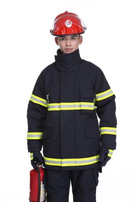 China Custom Fire Protection Clothing Firefighting Turnout Gear with Reflective Tape for sale