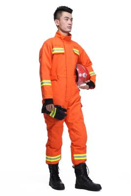 China Fireman Equipment Fire Rescue Apparel Safety Protective Clothing with Nomex IIIA for sale