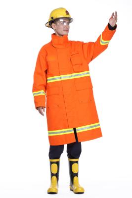 China Hi Vis FR Customized Fire Rescue Apparel , Dupont Nomex IIIA Conductor Suits for sale