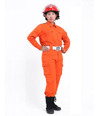 China Flame Retardant Fire Rescue Apparel Coverall with Dupont Nomex IIIA Material for sale