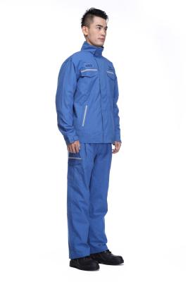 China Protective Arc Flash Clothing for Electrical Worker Light Blue with 88% Cotton 12% Nylon for sale