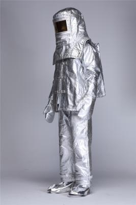 China Fire Protective Garment  Aluminized Fire Proximity Suit Flame Retardant Workwear for sale