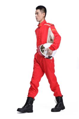 Chine Les costumes professionnels flexibles d'emballage automatique de franc pour les hommes, pilote de course adapte au vêtement à vendre