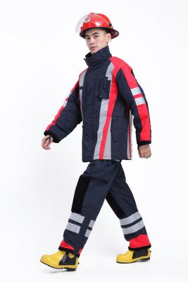 China Lightweight and Breathable Firefighter Uniform Fire Rescue Apparel for Men for sale