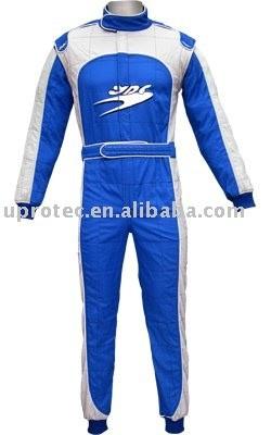 China Wholesale Two Layer Flame-Retardant Auto Racing Suits Breathable and Durable for sale