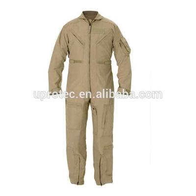 China Customized FRC Flight Suit Coveralls / Nomex Flying Suits Army Grey or Navy Blue for sale