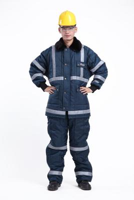 China Cold Storage Suit Freezer Suits Static Resistant Clothing ECO-friendly and Durable for sale