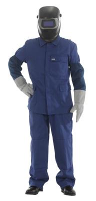 China Static Resistant Molten Metal Splash Protective Clothing Flame Retardant Workwear for sale