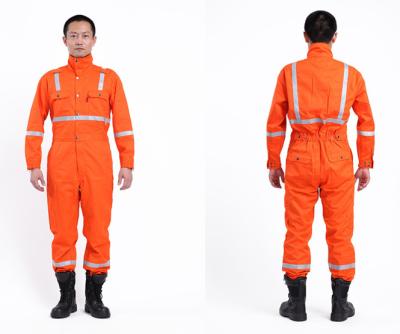 China Breathable Wildland Fire Clothing / Fire Safety Wear High Visibility EN11612 NFPA2112 for sale