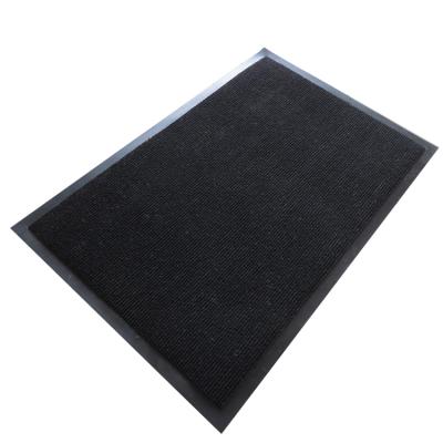 China Professional Adhesive-Protective Commercial Entrance Entrance PVC Backed Carpet Door Floor Mats Doormats for sale