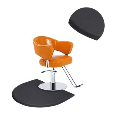 China Washable High Quality Sheepmats Anti-fatigue PU Salon Chair Mats For Hairdresser for sale