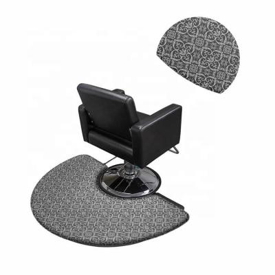 China Anti-Slip Stain Resistant Thin Sheepmats Hot Selling Barber Salon Chair Mat for sale