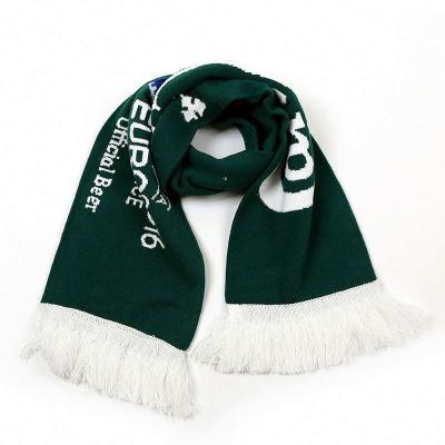 China Customized Long Printing Men's Women's Scarf For Soccer Match Club Football Scarf for sale