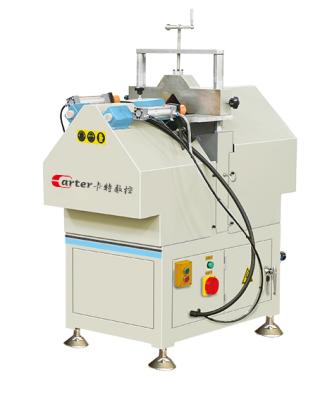 China Hotels shandong upvc window machine supplier plastic v-notch cut saw machine for sale