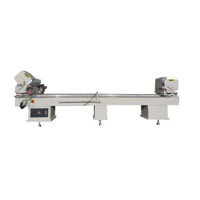 China Building Material Shops Double Miter Saw Cutting Machine For Upvc Window Door Making for sale