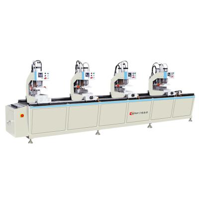 China Building Material Shops 30-180 Arbitrary Angle Four Head Welding Machine For PVC / UPVC for sale