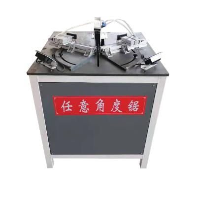 China Building Material Stores Windows Aluminum Single Head Photo Frame Cutting Saw Machine for sale