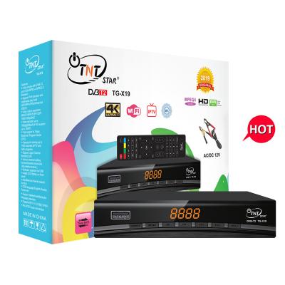 China TNTSTAR TG-X19 T2 MPEG 4 new dvb set top box dvbt2 set top box tv wifi magic set top box for sale