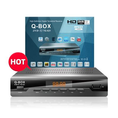 China Q-box TG-X21 Full HD 1080P Full HD 1080P dvb T2 h265 android modulator new from gtmedia gtmedia android set top box 4k for sale