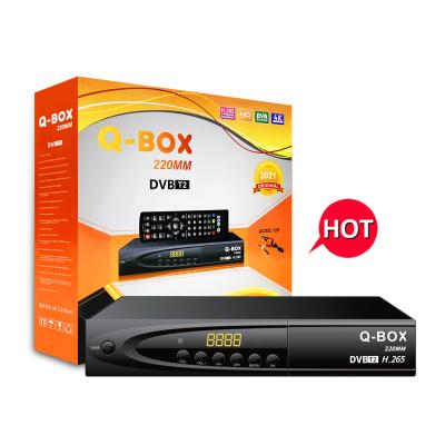 China FULL HD 1080P Q-BOX 220MM New Arrival Set Top Box MPEG4 1080P DVB T2 TV Africa Satellite Dish Receiver Decoder for sale