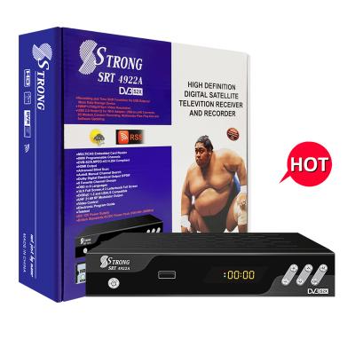 China Hot Selling Manual SStrong 4922A Digital Channel Receiver Africa Middle East Satellite Receiver Set Top Box DVB S2 Strong Decoder for sale