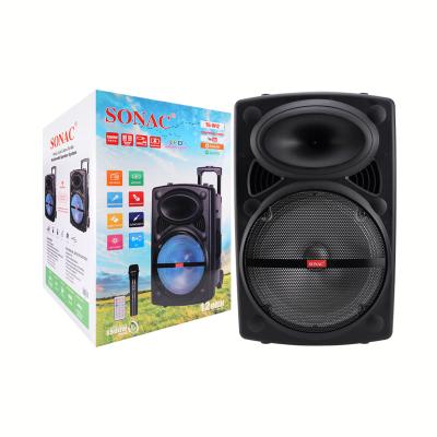 China Colorful Wireless Speaker Light SONAC TG-W12 LED Portable Speakers for sale