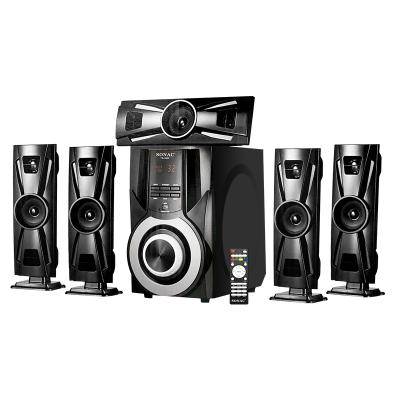 China Home Theater Video Systems Call 5.1 Channel Super Bass Hifi Surround Sound 5.1 Glass Speaker for sale