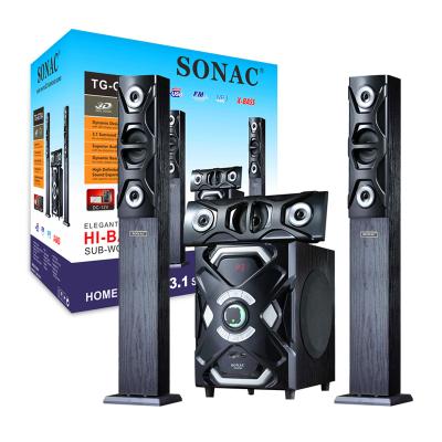 China No SONAC TG-GT04 Home Theater System 3.1 Subwoofer Speaker BT 3.1 Speaker High Quality Woofer for sale