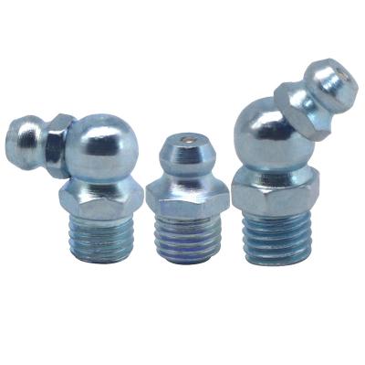 China ZM ZM Hydraulic Carbon Steel Hydraulic Grease Nipple M8 Grease Nipple Fitting High Pressure Fitting for sale