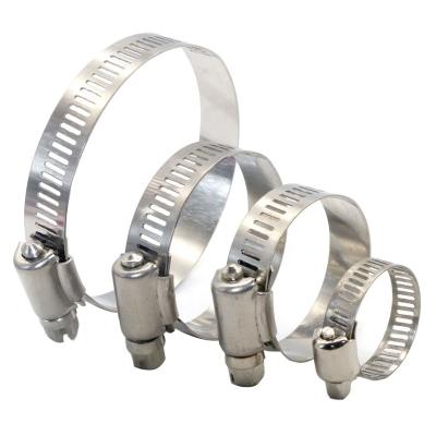 China ZM 201 Stainless Steel And W2 Galvanized Stainless Steel Metric/Inch 8mm And 12.7mm American Style Pipe Clamp for sale