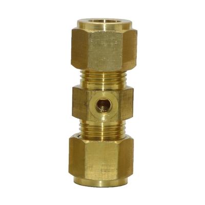 China ZM 1148-7-1 Brass Spray Nozzle High Pressure Straight Joint With One Nozzle Hole For Water Mist Mist System for sale