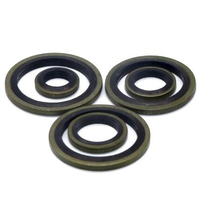 China ZM flat copper bonded gasket dowty all size metric / imperial size for sale