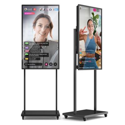 China Live Streaming Equipment Broadcast Intelligent Device Advertising TikTok, YouTube, Facebook Vertical Large Screen Interactive Projection Mobile Phone 32