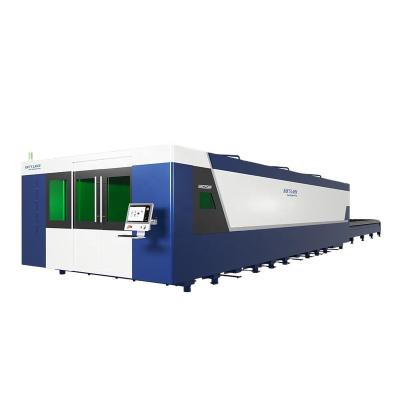 China Fully-enclosed Han's Laser Cutting Machine Metal Laser Cutter HF Series For 20mm Carbon Steel Stainless Steel for sale