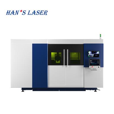 China SERVO-MOTOR Hans Laser New 2022 Stainless Steel Carbon Steel Iron Metal Processing Cnc Fiber Laser Cutting Machine for Building Material for sale