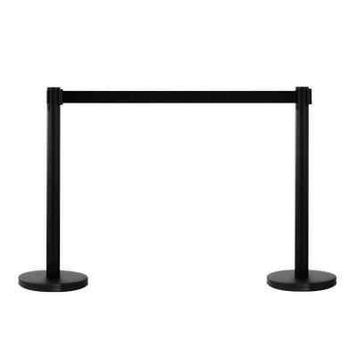 China RHI Stainless Steel Crowd Control Queue Post Barriers Airport Queue Barrier Post for sale