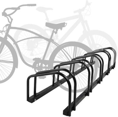 China Outdoor Commercial City Bike Inground Bicycle Rack Stations Parking Bike Racks for sale