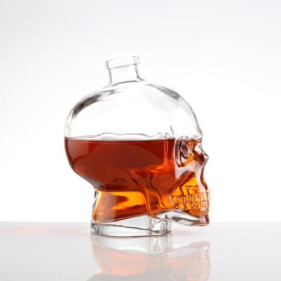 China Unique Odd Shaped Glass Wine Bottle Empty Wine Bottles For Whiskey Rum Gin Liquor Fruit Wine Glass Bottle for sale