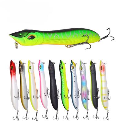 China 26g/14cm Plastic Hard Bait With 3D Hook Simulation Eyes Artificial Slim Snap Bionic Swimbait Fishing Lure FS859 for sale