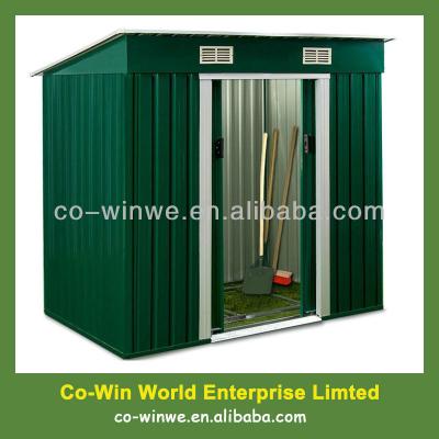 China Easily Assembled Steel Garden Shed for sale